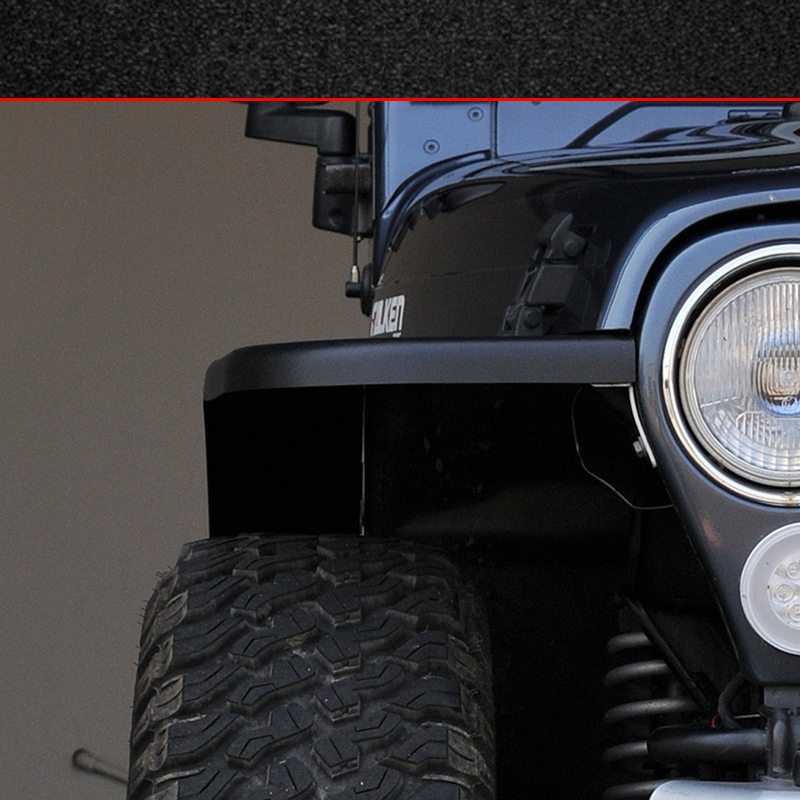 Jeep TJ Fenders Front and Rear 6 Inch Width 9706 Wrangler
